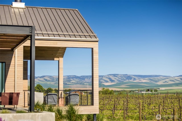 1721 J B George Rd, Walla Walla, WA 99362 - view of mountain backdrop featuring rural landscape