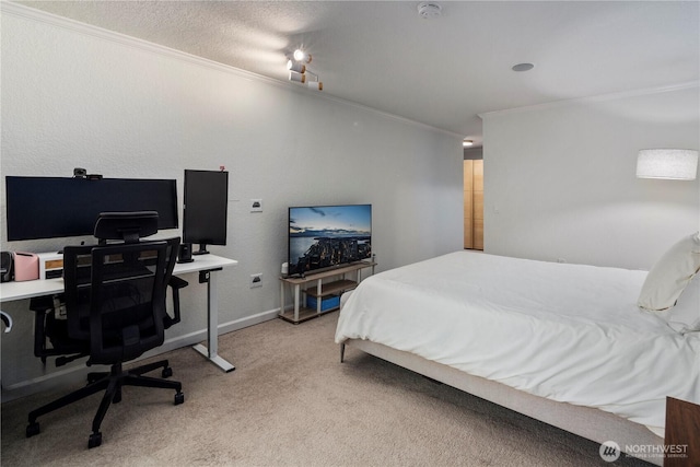 2606 174th Ave NE, Redmond, WA 98052 - carpeted bedroom with baseboards and ornamental molding