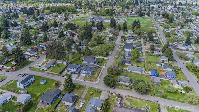birds eye view of property featuring a residential view