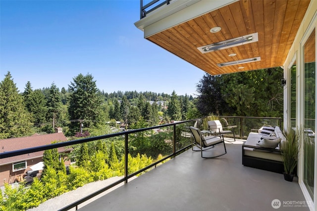 16831 84th Ln NE, Kenmore, WA 98028 - balcony with a view of trees