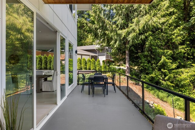 16831 84th Ln NE, Kenmore, WA 98028 - balcony featuring outdoor dining area