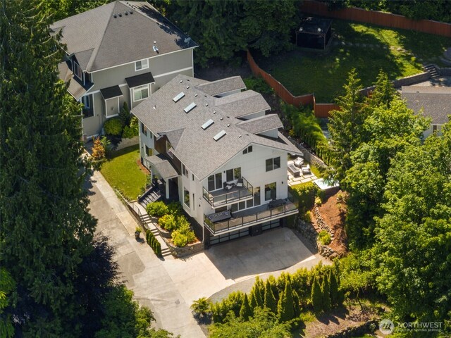 16831 84th Ln NE, Kenmore, WA 98028 - view from above of property