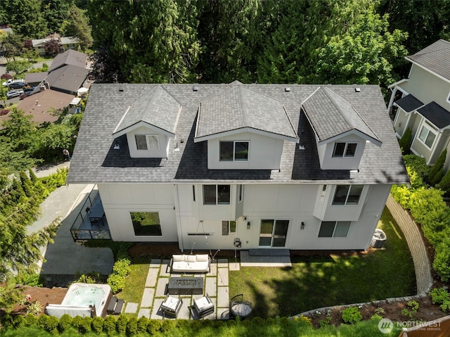 16831 84th Ln NE, Kenmore, WA 98028 - view from above of property