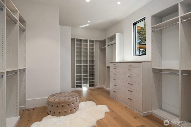 1032 89th Ave NE, Bellevue, WA 98004 - walk in closet with light wood-type flooring