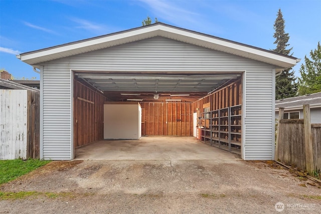 110 NW 110th St, Seattle, WA 98177 - view of detached garage