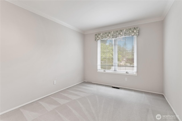 4799 171st Ave SE, Bellevue, WA 98006 - empty room with crown molding, carpet floors, baseboards, and visible vents