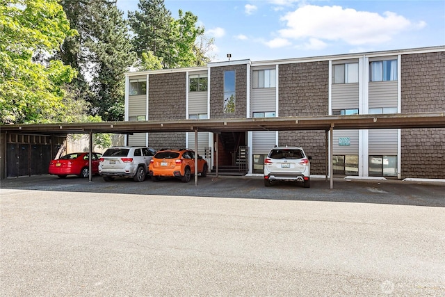 1346 Orleans, Bellingham, WA 98229 - view of building exterior with covered parking