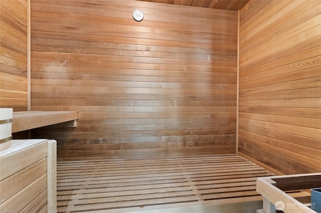 23615 38th Ave E, Spanaway, WA 98387 - relaxing sauna featuring wood walls and wood ceiling