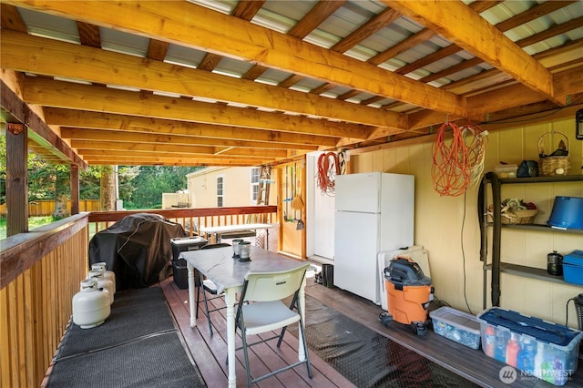 20323 Jordan Rd, Arlington, WA 98223 - deck featuring outdoor dining area and grilling area
