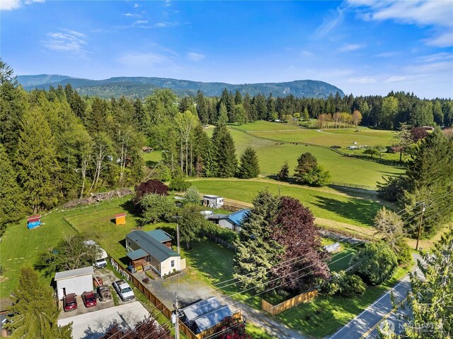 20323 Jordan Rd, Arlington, WA 98223 - drone / aerial view of mountains