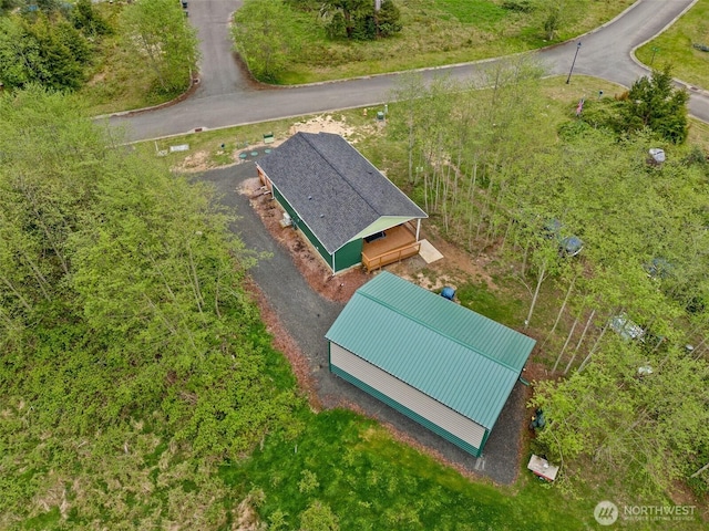 drone / aerial view