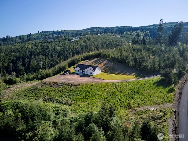 159 Bootjack Ln, Kelso, WA 98626 - birds eye view of property featuring a rural view and a forest view