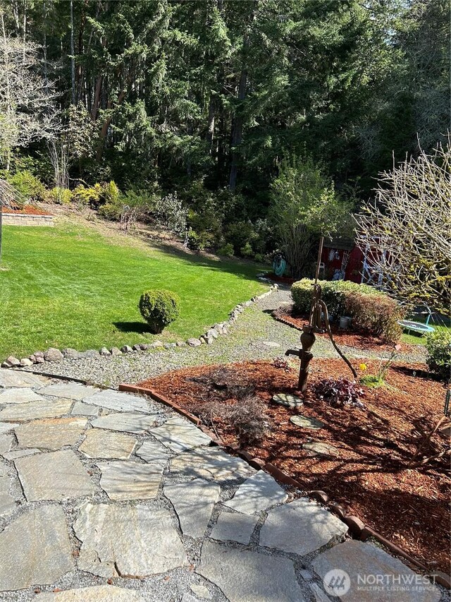 view of yard