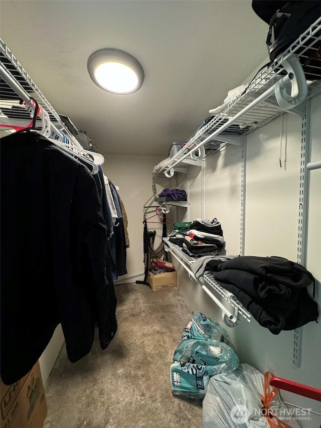 view of spacious closet