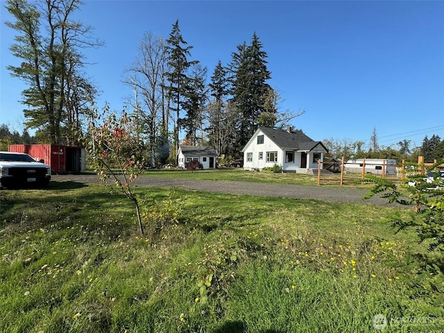 view of yard