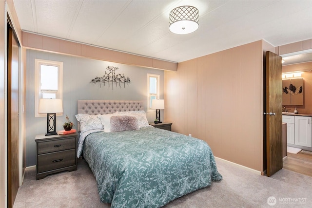 3832 164th St SW Unit 10, Lynnwood, WA 98087 - carpeted bedroom featuring baseboards