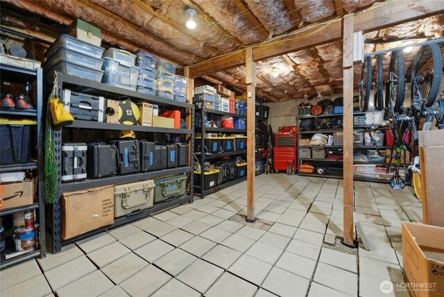 view of storage