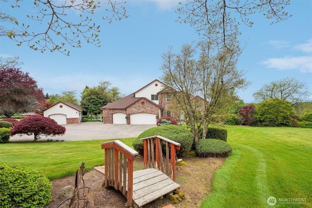 17600 NE 188th Ct, Brush Prairie, WA 98606 - view of yard with driveway