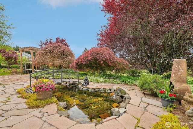 17600 NE 188th Ct, Brush Prairie, WA 98606 - view of yard featuring a patio