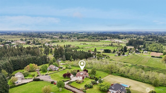 17600 NE 188th Ct, Brush Prairie, WA 98606 - bird's eye view with a rural view