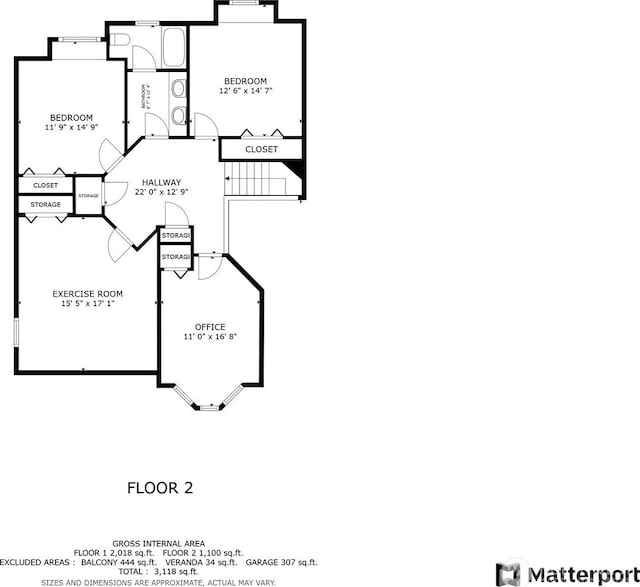 17600 NE 188th Ct, Brush Prairie, WA 98606 - floor plan