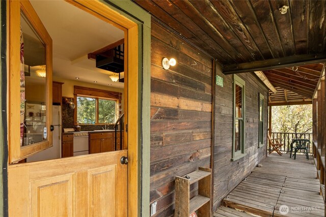 view of deck
