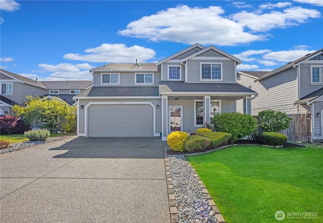 17422 90th Ave E, Puyallup, WA 98375 - traditional-style house featuring concrete driveway, a garage, and roof with shingles