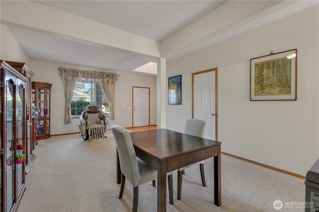 17422 90th Ave E, Puyallup, WA 98375 - dining room featuring light carpet and baseboards