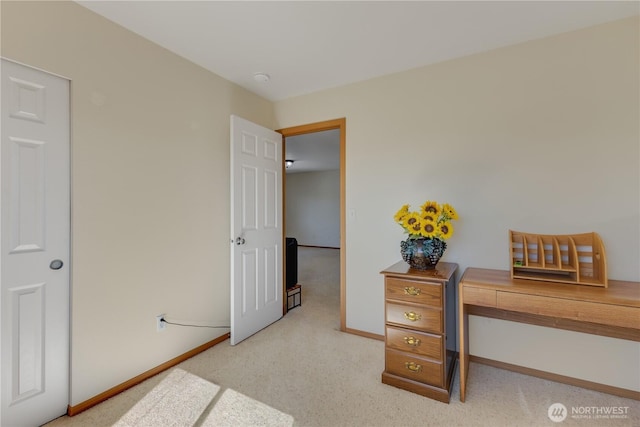 17422 90th Ave E, Puyallup, WA 98375 - bedroom featuring baseboards and light carpet