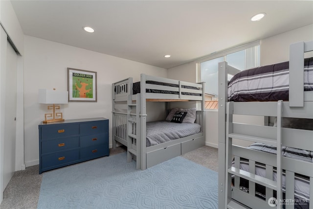 64 Orchard Pl, Orondo, WA 98843 - bedroom with recessed lighting, carpet, and baseboards