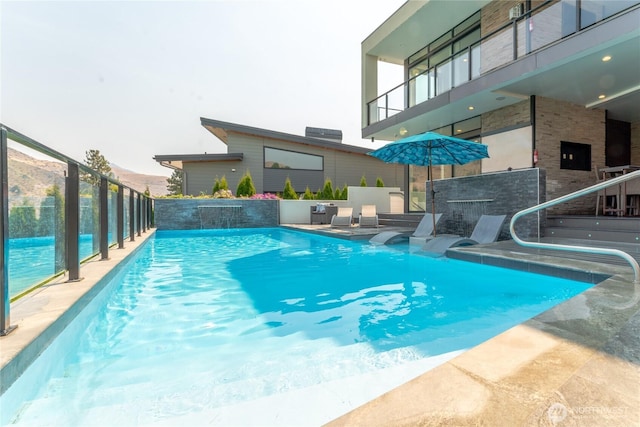 64 Orchard Pl, Orondo, WA 98843 - view of pool featuring a fenced in pool