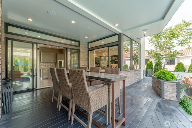 64 Orchard Pl, Orondo, WA 98843 - view of wooden deck