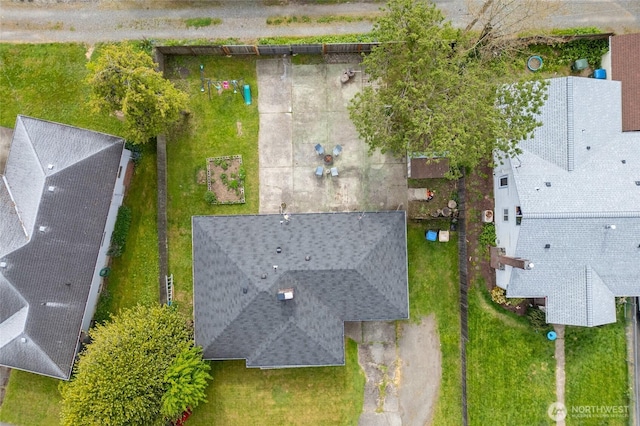 drone / aerial view