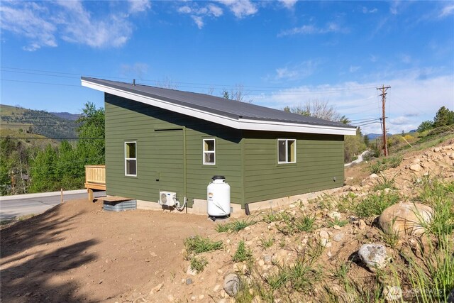view of back of property