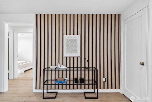 room details with wood finished floors