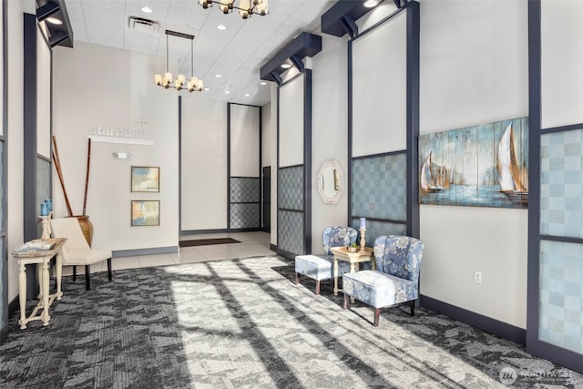 common area featuring visible vents