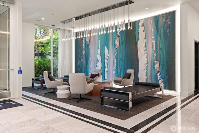view of lobby