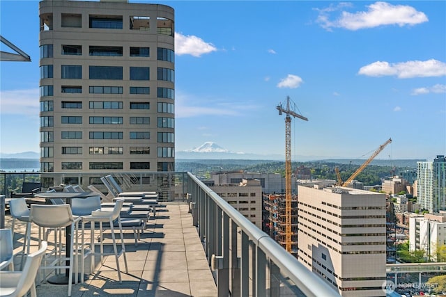 1321 Seneca St Unit 1008, Seattle, WA 98101 - balcony featuring a view of city