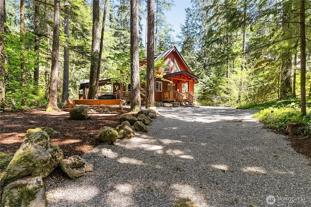 7502 Glacier Spgs, Deming, WA 98244 - view of front of home with covered porch