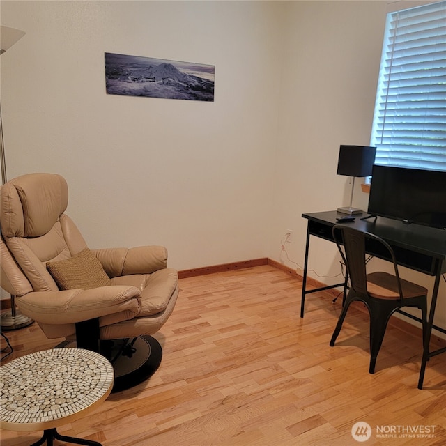 7502 Glacier Spgs, Deming, WA 98244 - office area with light wood-style flooring