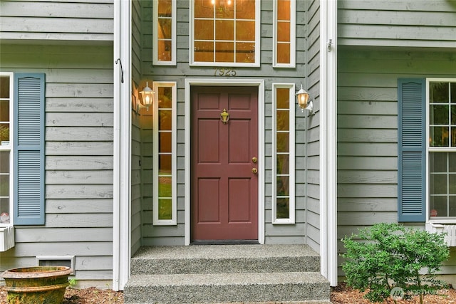 view of property entrance