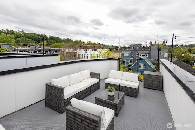 2612A SW Nevada St, Seattle, WA 98126 - balcony with an outdoor living space