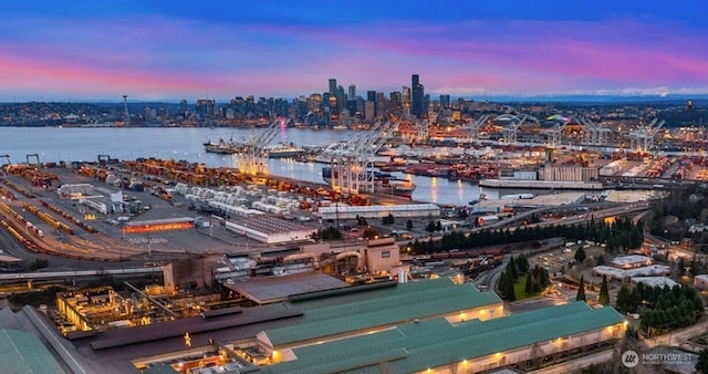 2612A SW Nevada St, Seattle, WA 98126 - view of city with a large body of water and an industrial area
