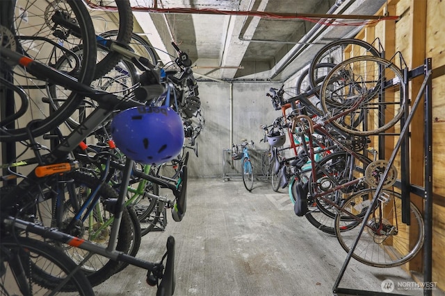 275 W Roy St Unit 216, Seattle, WA 98119 - garage with bike storage