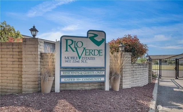 1402 22nd St NE Unit 65, Auburn, WA 98002 - view of community sign