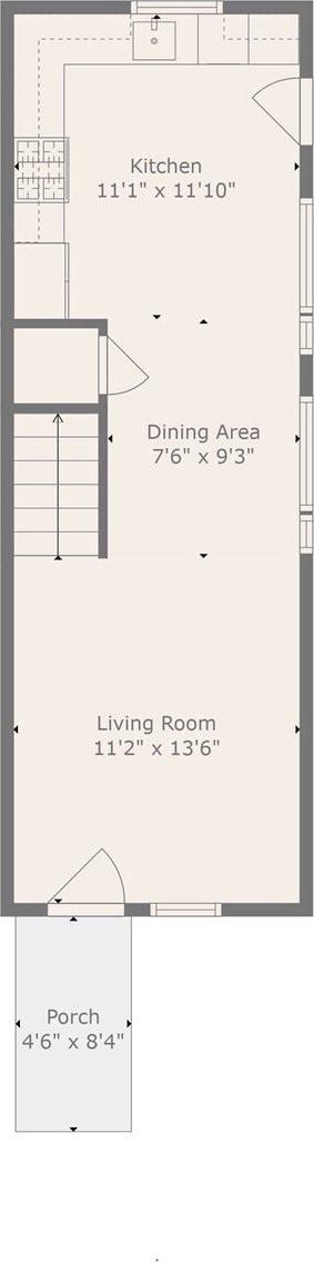 2414 NW 64th St Unit A, Seattle, WA 98107 - floor plan / room layout