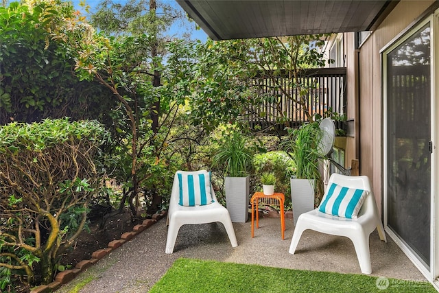 view of patio