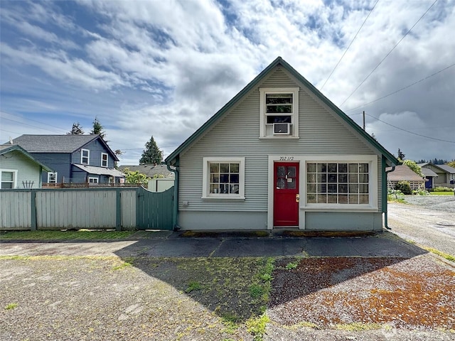 view of bungalow-style house