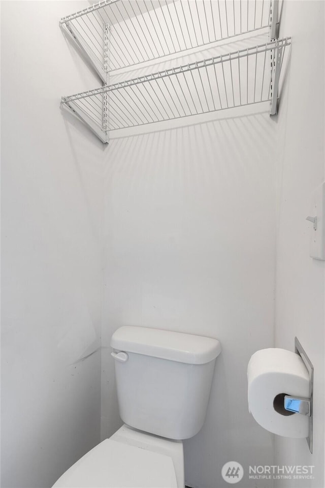bathroom with toilet