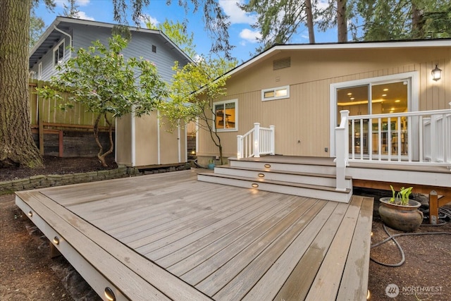 19542 6th Ave NE, Shoreline, WA 98155 - view of wooden deck
